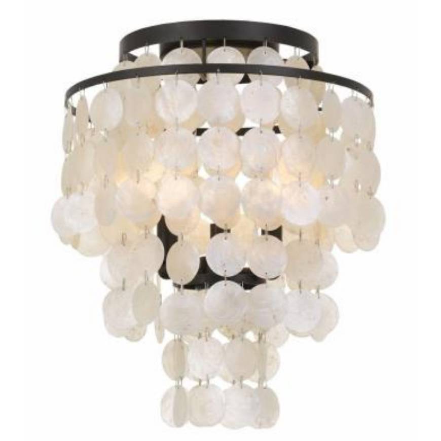 Picture of BRIELLE - THREE LIGHT FLUSH MOUNT