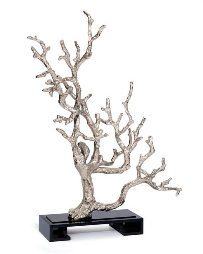 Picture of BRANCH SCULPTURE IN SILVER