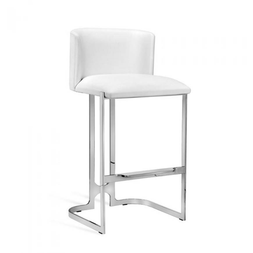 Picture of BANKS BAR STOOL - WHITE
