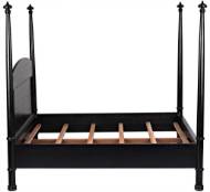 Picture of NEW DOUGLAS BED, EASTERN KING, HAND RUBBED BLACK