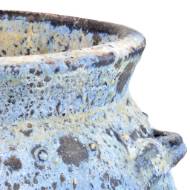 Picture of CINISI SMALL ANTIQUE BLUE DRIP PLANTER
