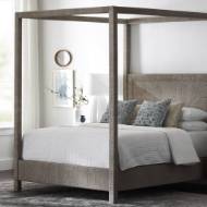 Picture of WOODSIDE CANOPY BED, QUEEN, WHITE SAND