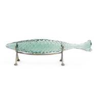 Picture of GLASS SAKANA FISH ON STAND SMALL