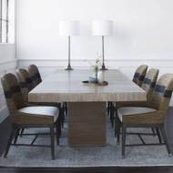 Picture of BRODERICK DINING TABLE SAND