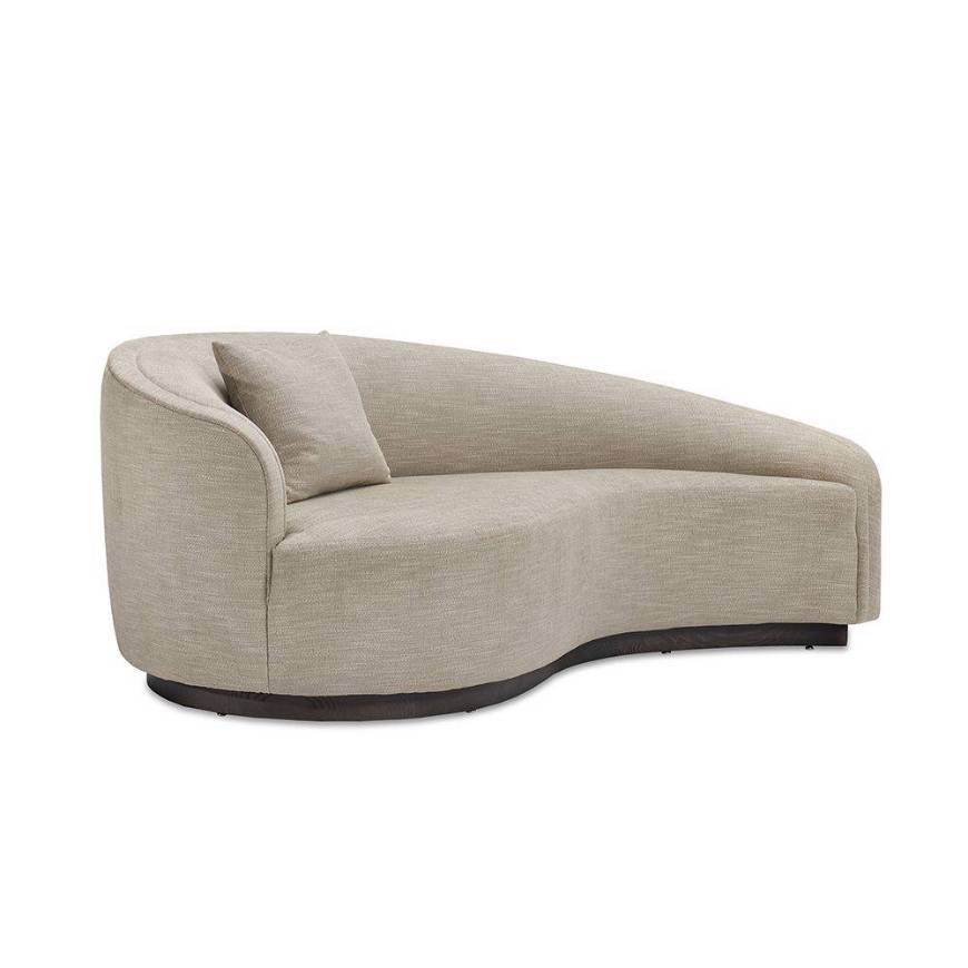 Picture of DANA CLASSIC LEFT CHAISE W/ WOOD BASE