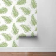 Picture of TOSSED PALM PEEL-AND-STICK LUXE HAVEN WALLPAPER