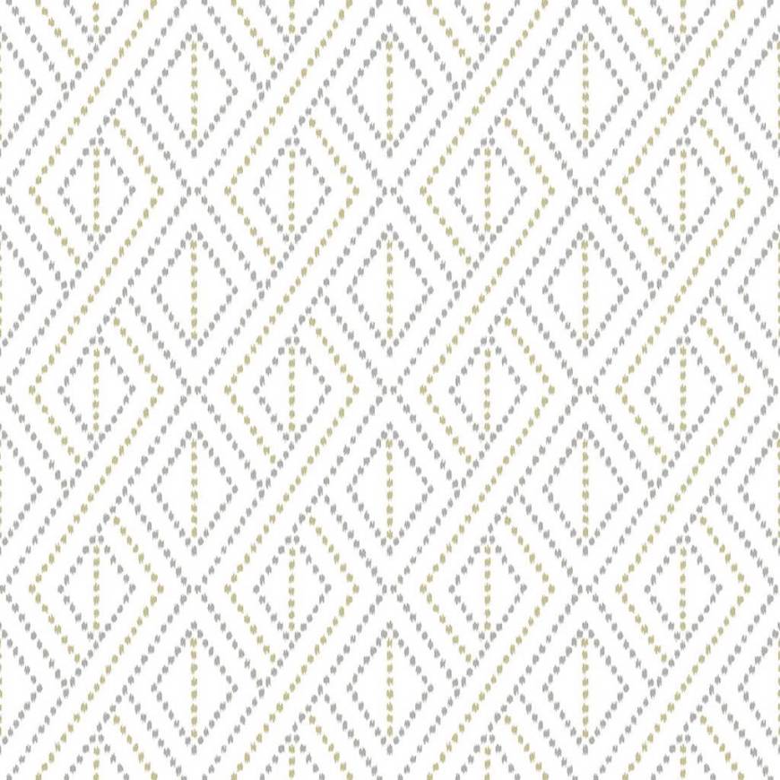 Picture of BOHO GRID PEEL-AND-STICK LUXE HAVEN WALLPAPER